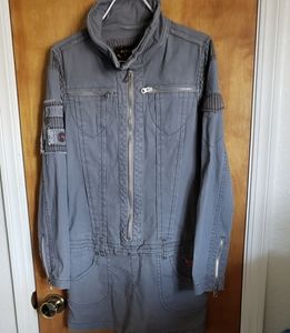 VINTAGE Yell industry military style jacket